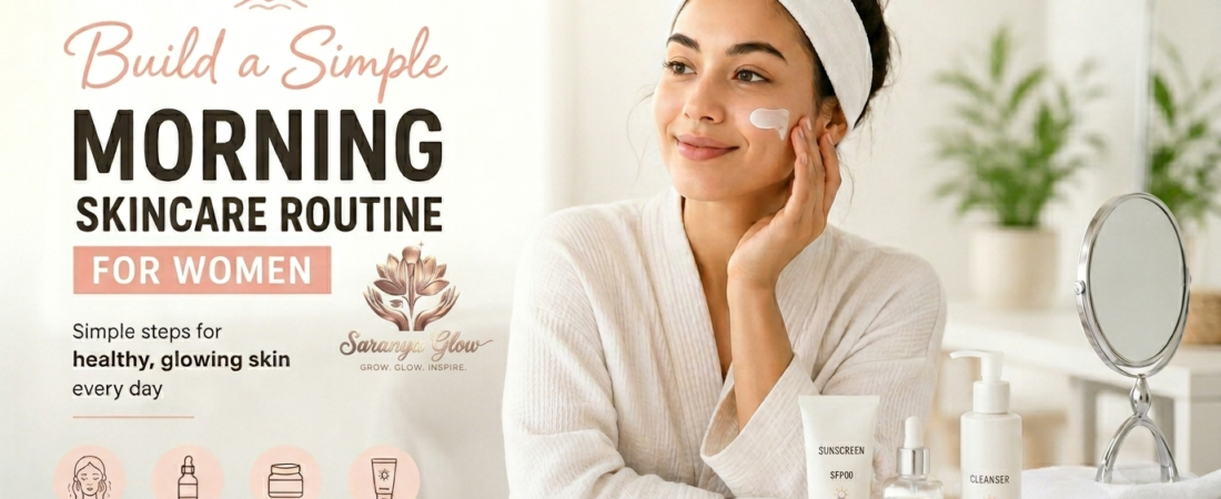Build a Simple Morning Skincare Routine for Women – Healthy and Glowing Skin